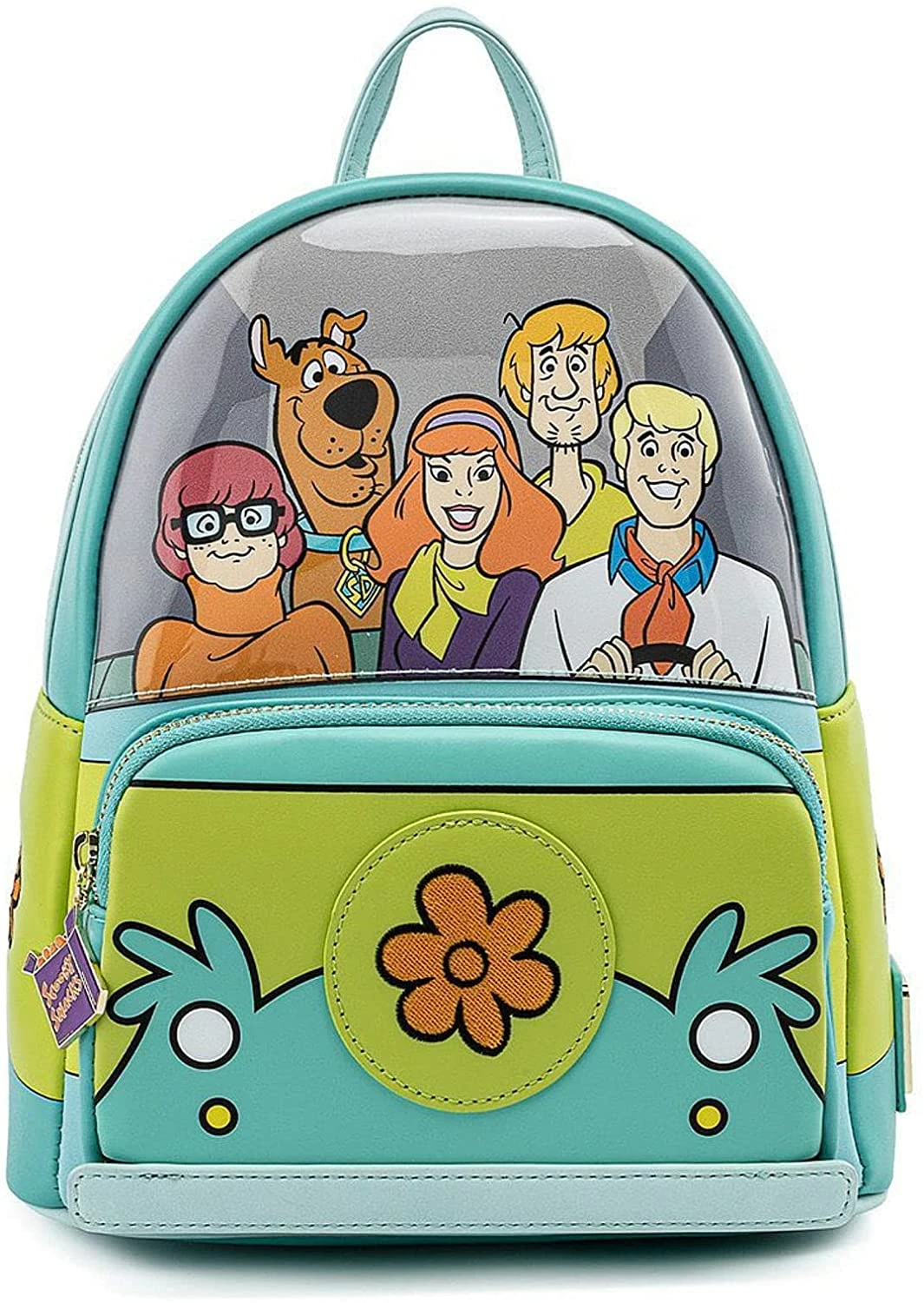 LOUNGEFLY Scooby Doo Mystery Machine Womens Double Strap Shoulder Bag Purse 3 LOUNGEFLY Scooby Doo Mystery Machine Womens Double Strap Shoulder Bag Purse
