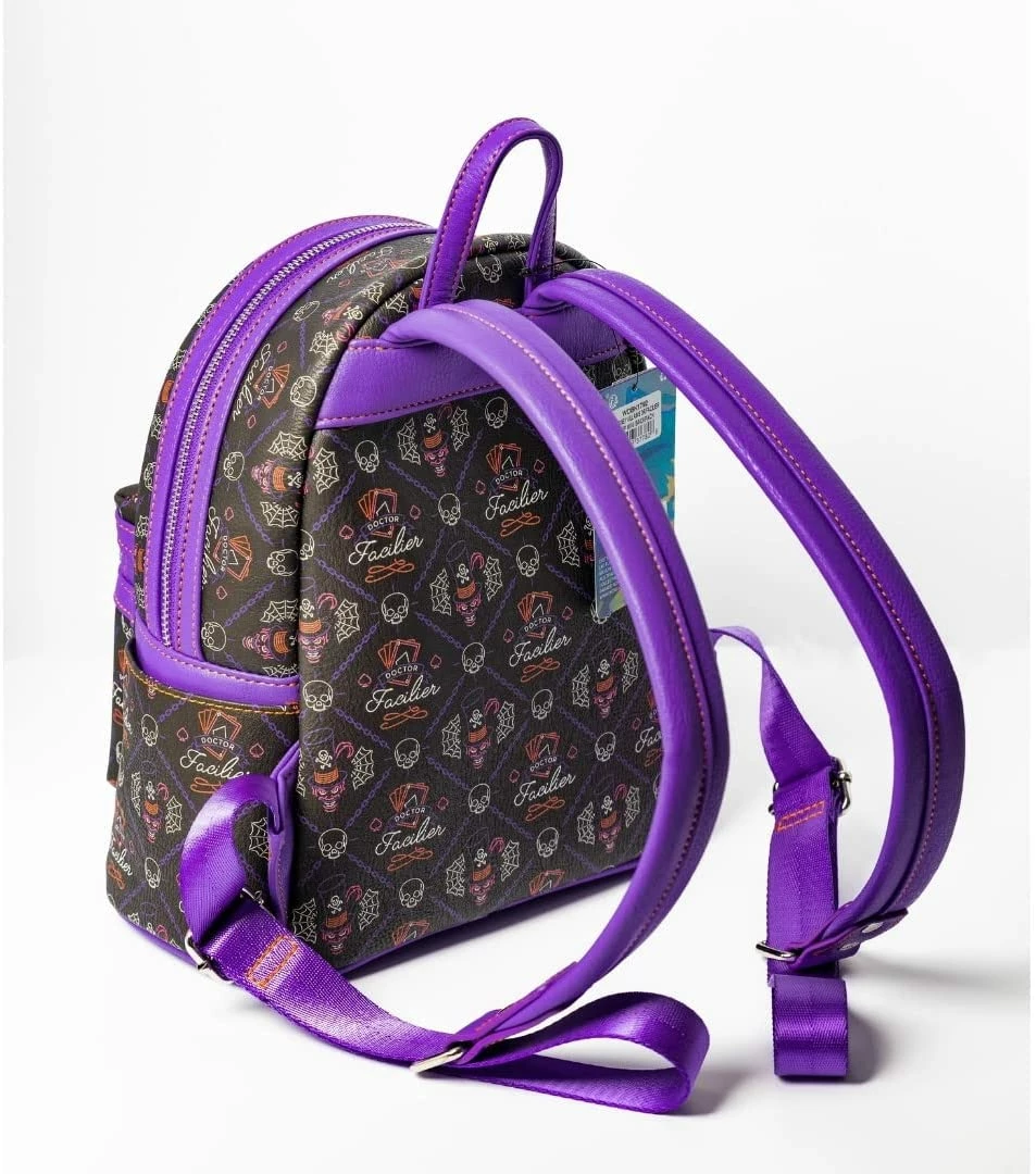 LOUNGEFLY Disney Villains Dr Facilier AOP Mini Backpack 10 LOUNGEFLY Disney Villains Dr Facilier AOP Mini Backpack