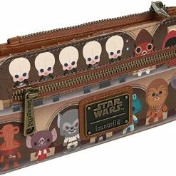 ShopHippo LOUNGEFLY Star Wars Cantina Scene Bifold Wallet