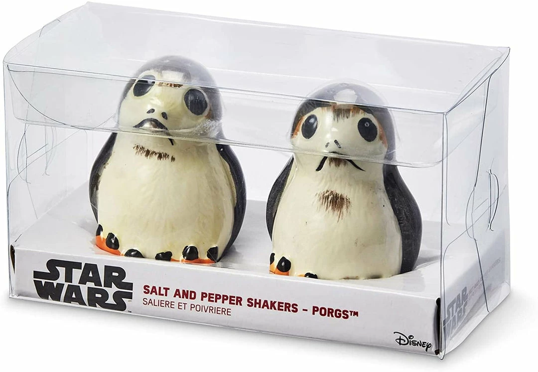 ShopHippo Se7en20 Star Wars Figural Porg Salt And Pepper Shakers - Ceramic Porg's - Add A Little Star Wars To Every Meal New 4 ShopHippo Se7en20 Star Wars Figural Porg Salt And Pepper Shakers - Ceramic Porg's - Add A Little Star Wars To Every Meal New