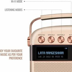 ShopHippo Saregama Carvaan 2.0 Portable Digital Music Player - Sound By Harman/Kardon (with 20,000 Songs) (with WiFi, Rose Gold Color) New 14 ShopHippo Saregama Carvaan 2.0 Portable Digital Music Player - Sound By Harman/Kardon (with 20,000 Songs) (with WiFi, Rose Gold Color) New