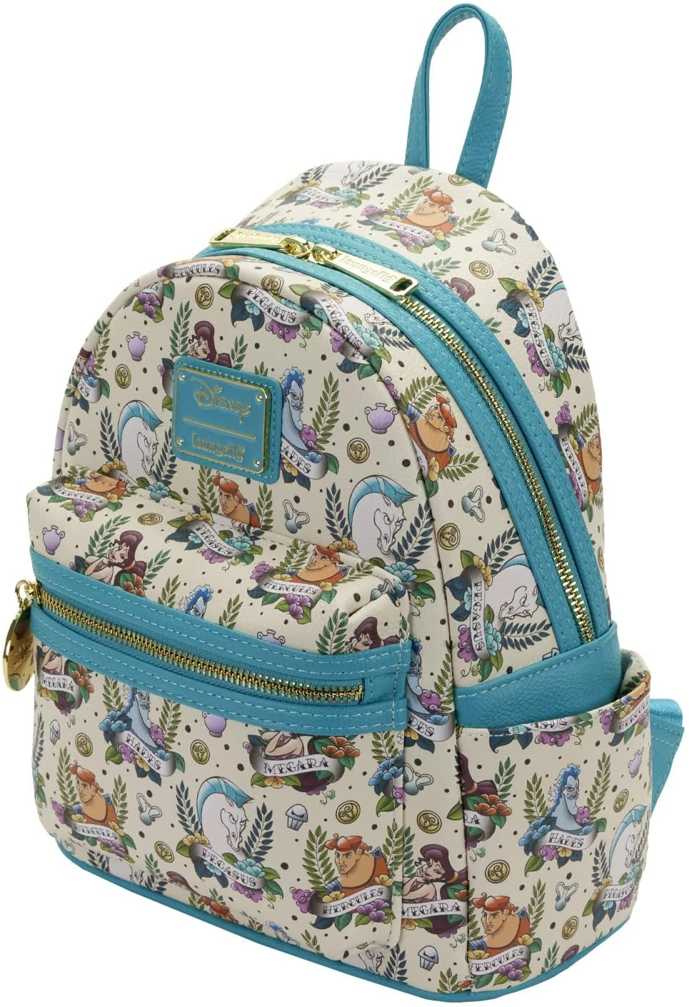 New LOUNGEFLY X Disney Hercules Tattoo Mini Backpack 7 New LOUNGEFLY X Disney Hercules Tattoo Mini Backpack