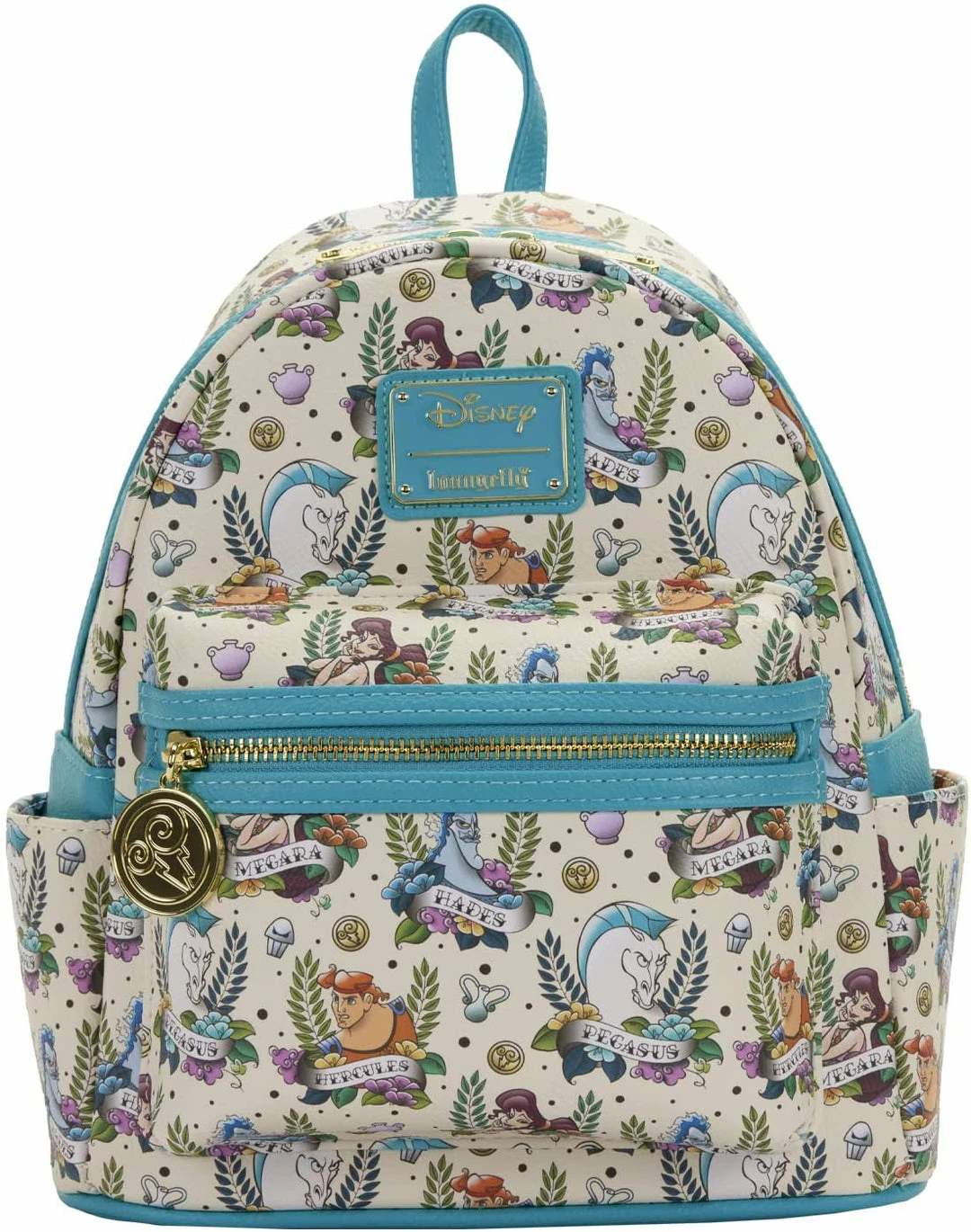New LOUNGEFLY X Disney Hercules Tattoo Mini Backpack 3 New LOUNGEFLY X Disney Hercules Tattoo Mini Backpack