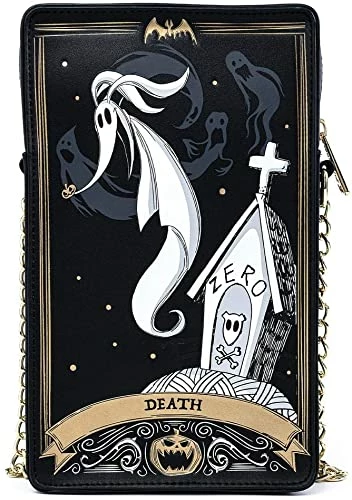 LOUNGEFLY X Disney Nightmare Before Christmas Tarot Card Passport Crossbody 4 LOUNGEFLY X Disney Nightmare Before Christmas Tarot Card Passport Crossbody