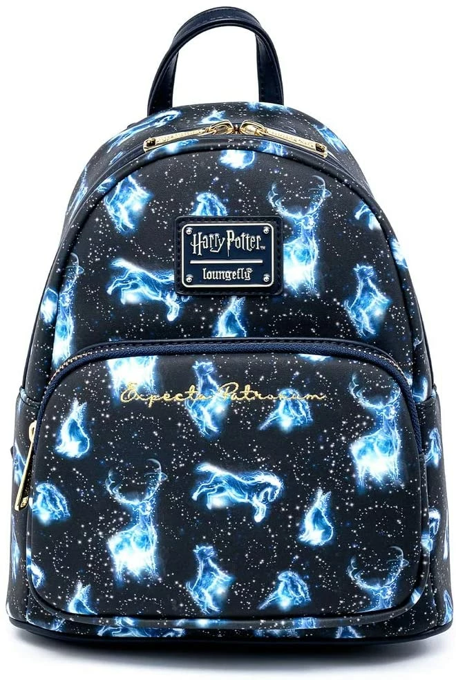 ShopHippo Loungefly Harry Potter Expecto Patronus All Over Print Womens Double Strap Shoulder Bag Purse Brand: Loungefly 3 ShopHippo Loungefly Harry Potter Expecto Patronus All Over Print Womens Double Strap Shoulder Bag Purse Brand: Loungefly
