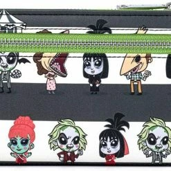 New LOUNGEFLY Beetlejuice Chibi All Over Print Faux Leather Wallet 7 New LOUNGEFLY Beetlejuice Chibi All Over Print Faux Leather Wallet