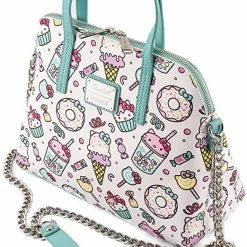LOUNGEFLY Sanrio Hello Kitty Sweet Treats Crossbody Purse 11 LOUNGEFLY Sanrio Hello Kitty Sweet Treats Crossbody Purse