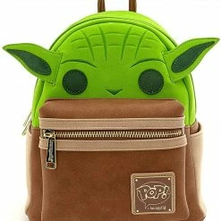 ShopHippo Loungefly Star Wars Pop Yoda Cosplay Womens Double Strap Shoulder Bag Purse