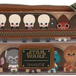 ShopHippo LOUNGEFLY Star Wars Cantina Scene Bifold Wallet