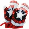 ShopHippo Captain America Shield Fabric Oven Mitt 2-Pack