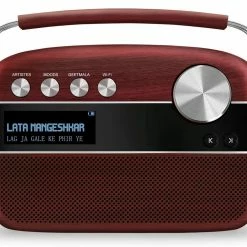 ShopHippo SAREGAMA Carvaan SC01 Portable Digital Music Player - Hindi (with App WiFi, Cherrywood) New
