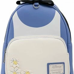 New LOUNGEFLY Disney Alice In Wonderland Cosplay Mini Backpack With Detachable Wristlet