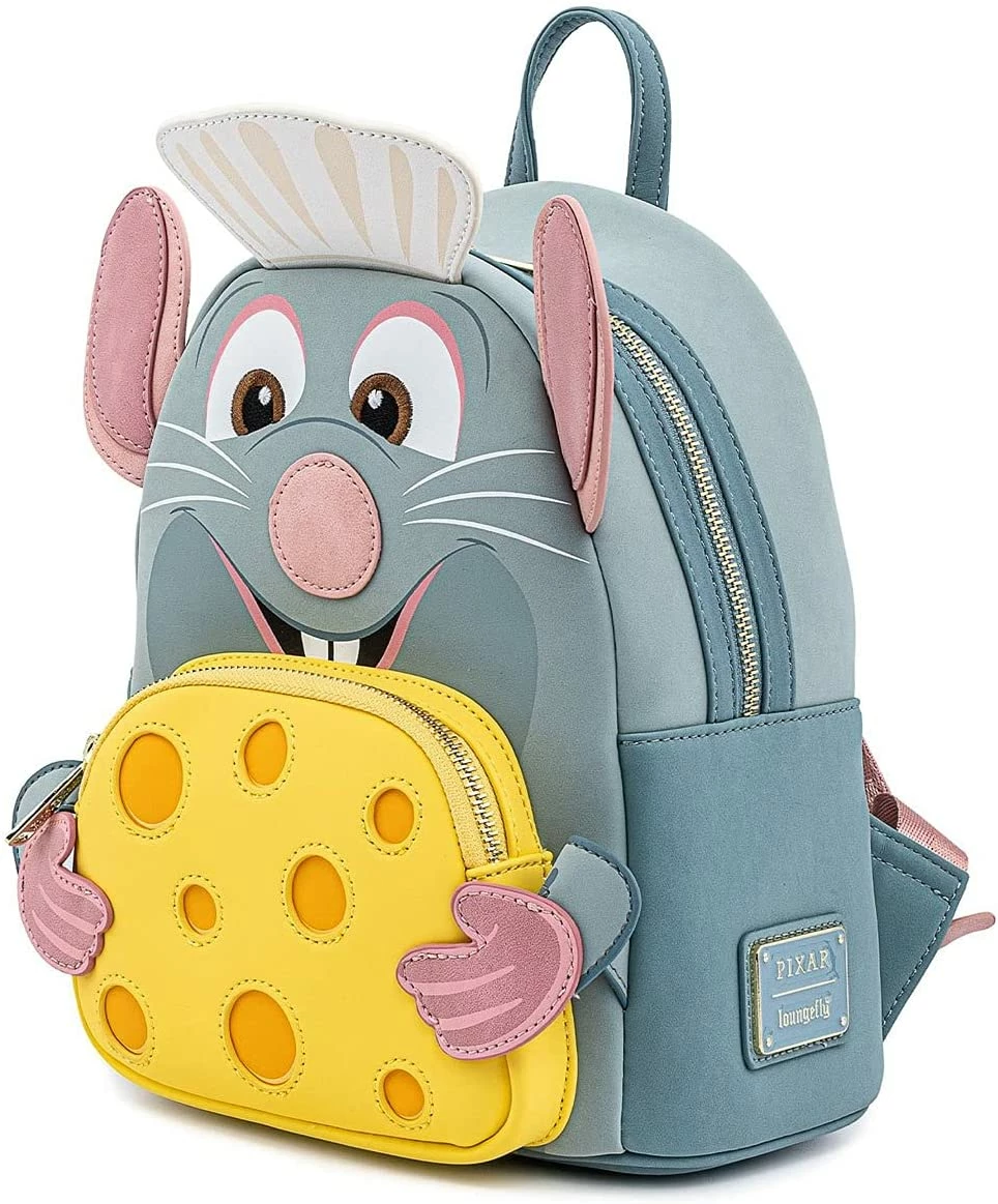 ShopHippo New LOUNGEFLY Disney Pixar Ratatouille Chef Cosplay Womens Double Strap Shoulder Bag Purse 4 ShopHippo New LOUNGEFLY Disney Pixar Ratatouille Chef Cosplay Womens Double Strap Shoulder Bag Purse