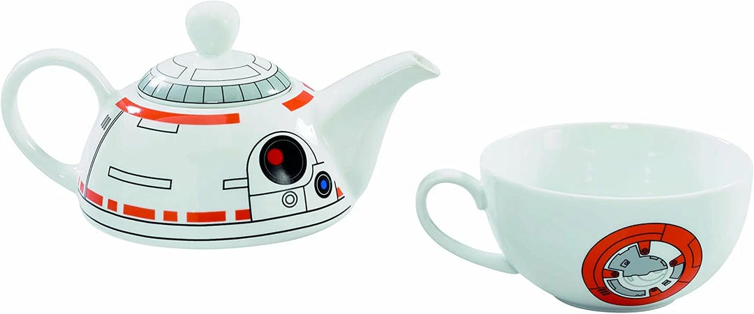 ShopHippo Star Wars BB-8 Ceramic Teapot And Cup Set 12 Ounce Pot, 6 Ounce Mug New 7 ShopHippo Star Wars BB-8 Ceramic Teapot And Cup Set 12 Ounce Pot, 6 Ounce Mug New