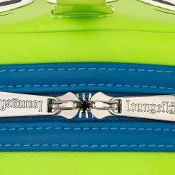 LOUNGEFLY Disney Toy Story Alien Pizza Planet Box Faux Leather Mini Backpack New 13 LOUNGEFLY Disney Toy Story Alien Pizza Planet Box Faux Leather Mini Backpack New