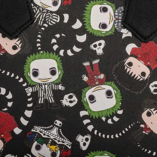 New POP BY LOUNGEFLY BEETLEJUICE AOP ZIPAROUND WALLET 6 New POP BY LOUNGEFLY BEETLEJUICE AOP ZIPAROUND WALLET