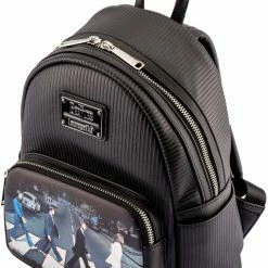 New LOUNGEFLY The Beatles Abbey Road Womens Double Strap Shoulder Bag Purse