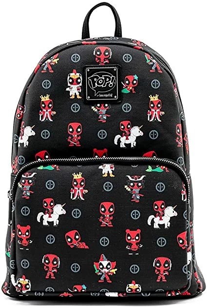 ShopHippo LOUNGEFLY POP Marvel Deadpool 30th Anniversary All Over Print Womens Double Strap Shoulder Bag Purse New 3 ShopHippo LOUNGEFLY POP Marvel Deadpool 30th Anniversary All Over Print Womens Double Strap Shoulder Bag Purse New