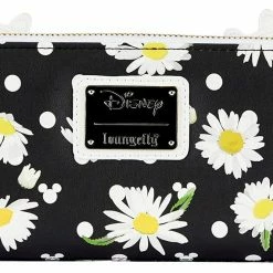 LOUNGEFLY Disney Minnie Mouse Daisies Zip-Around Wallet Minnie Mouse One Size New 8 LOUNGEFLY Disney Minnie Mouse Daisies Zip-Around Wallet Minnie Mouse One Size New