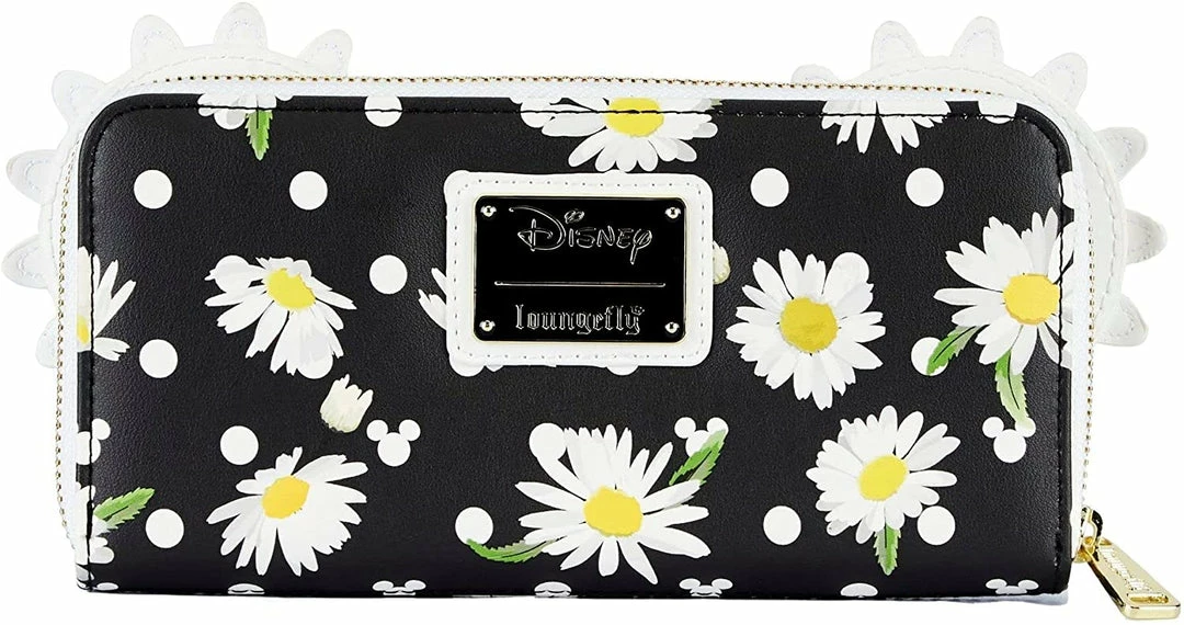 LOUNGEFLY Disney Minnie Mouse Daisies Zip-Around Wallet Minnie Mouse One Size New 5 LOUNGEFLY Disney Minnie Mouse Daisies Zip-Around Wallet Minnie Mouse One Size New