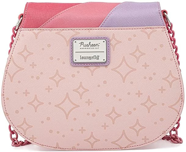 LOUNGEFLY Pusheen Unicorn Ombre Chain Strap Crossbody Bag 4 LOUNGEFLY Pusheen Unicorn Ombre Chain Strap Crossbody Bag