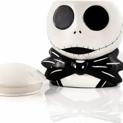 ShopHippo New Seven20 Tim Burton's The Nightmare Before Christmas Ceramic Jack Skellington Cookie Jar