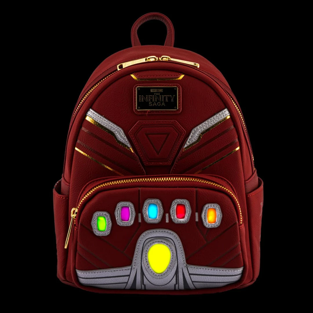 ShopHippo New LOUNGEFLY X Marvel Infinity Saga Gauntlet Cosplay Light Up Mini Backpack EXCLUSIVE - Limited Quantities 5 ShopHippo New LOUNGEFLY X Marvel Infinity Saga Gauntlet Cosplay Light Up Mini Backpack EXCLUSIVE - Limited Quantities