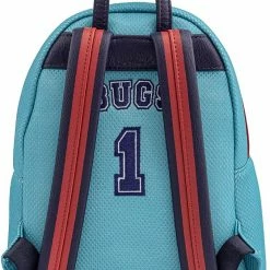 LOUNGEFLY Space Jam Tune Squad Bugs Womens Double Strap Shoulder Bag Purse
