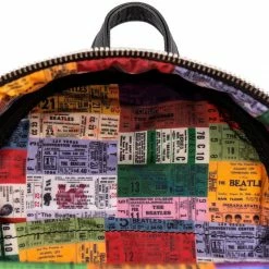 New LOUNGEFLY The Beatles Abbey Road Womens Double Strap Shoulder Bag Purse