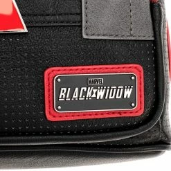LOUNGEFLY Marvel Black Widow Mini Backpack Standard 13 LOUNGEFLY Marvel Black Widow Mini Backpack Standard