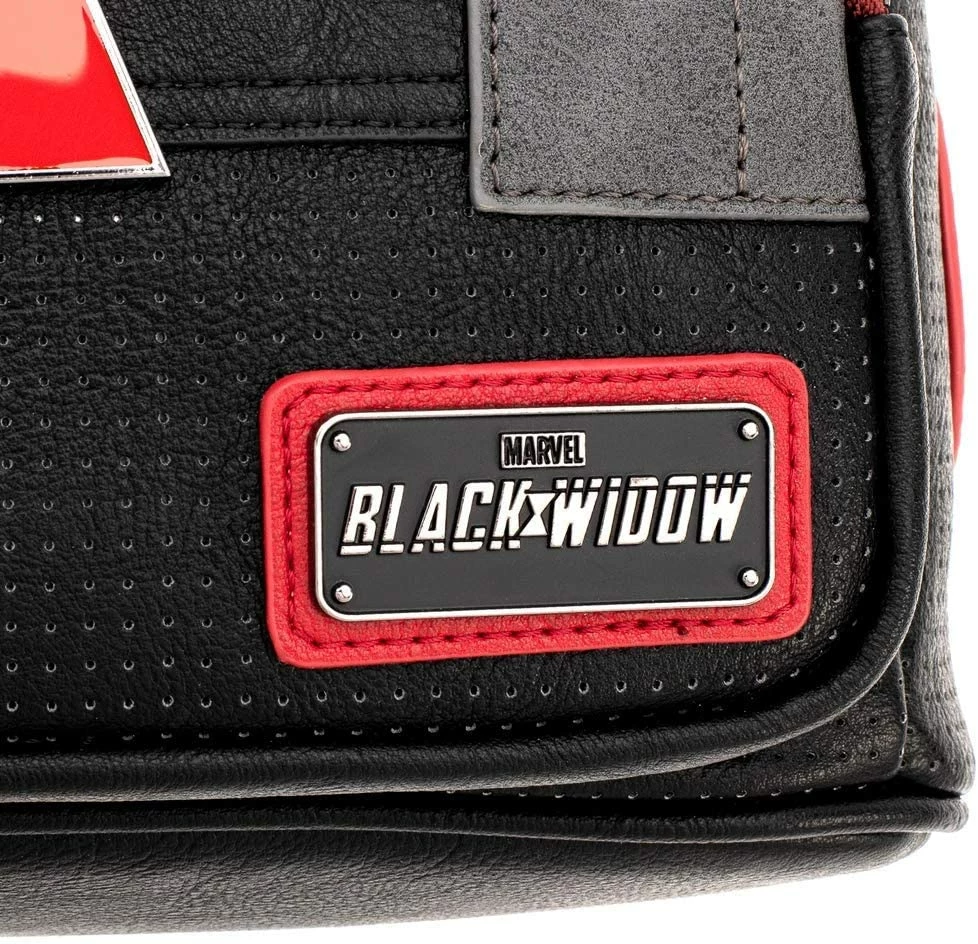 LOUNGEFLY Marvel Black Widow Mini Backpack Standard 8 LOUNGEFLY Marvel Black Widow Mini Backpack Standard