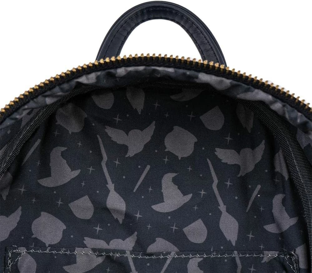 New LOUNGEFLY Harry Potter Diagon Alley Sequin Womens Double Strap Shoulder Bag Purse 5 New LOUNGEFLY Harry Potter Diagon Alley Sequin Womens Double Strap Shoulder Bag Purse