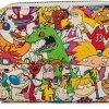 LOUNGEFLY Nickelodeon Nick Rewind Gang Zip Around Wallet