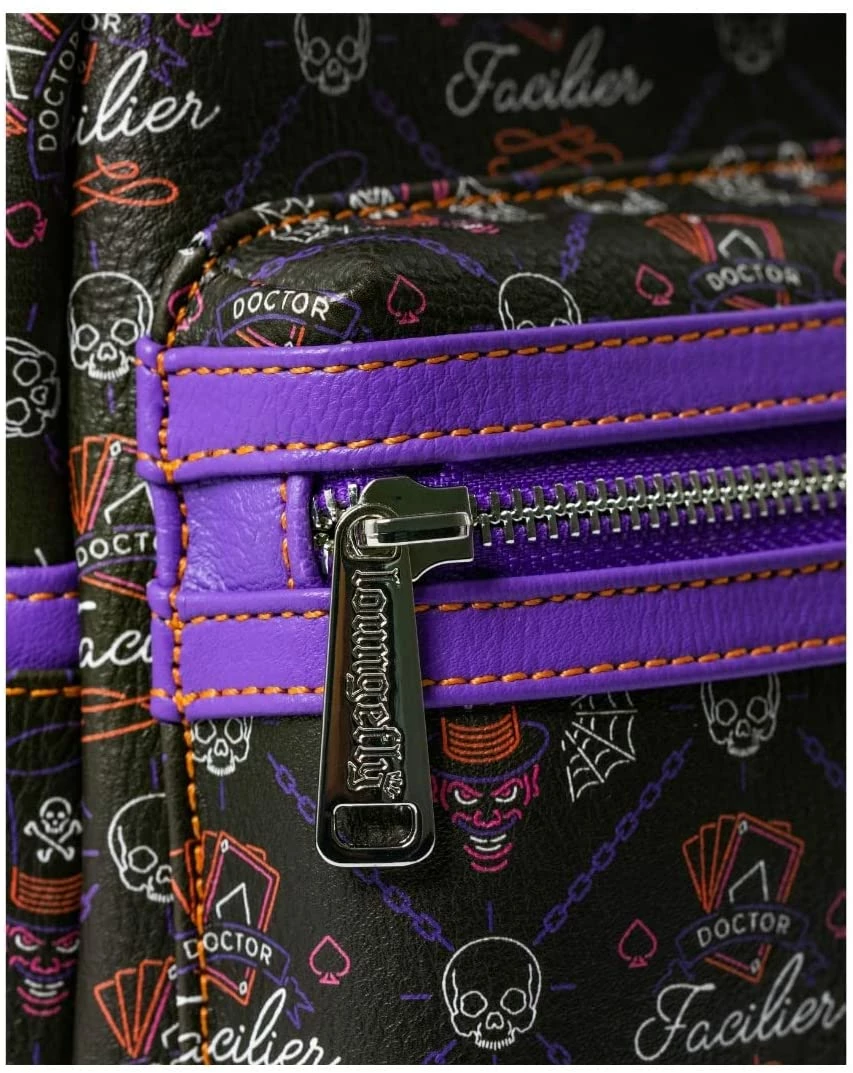 LOUNGEFLY Disney Villains Dr Facilier AOP Mini Backpack 7 LOUNGEFLY Disney Villains Dr Facilier AOP Mini Backpack