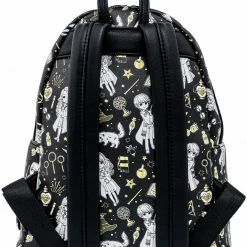 ShopHippo LOUNGEFLY Harry Potter Magical Elements All Over Print Womens Double Strap Shoulder Bag Purse New