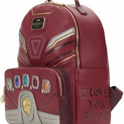 ShopHippo Loungefly X Marvel Infinity Saga Iron Gauntlet Mini Backpack EXCLUSIVE