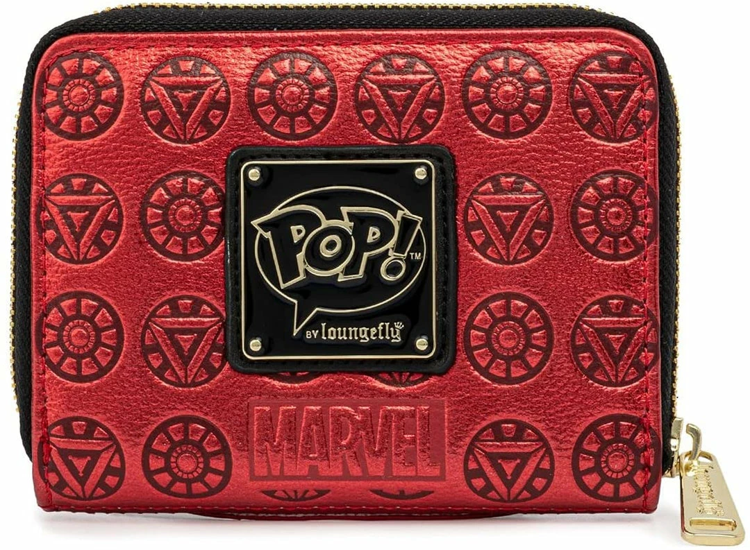 New LOUNGEFLY Funko Pop! Marvel Ironman Zip Around Wallet 4 New LOUNGEFLY Funko Pop! Marvel Ironman Zip Around Wallet