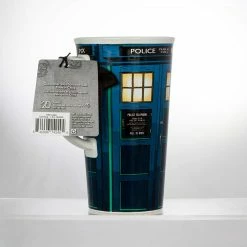 ShopHippo New Se7en20 Doctor Who Ceramic Tardis Police Box Tumbler 13th Doctor 12oz