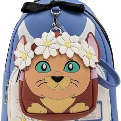 New LOUNGEFLY Disney Alice In Wonderland Cosplay Mini Backpack With Detachable Wristlet