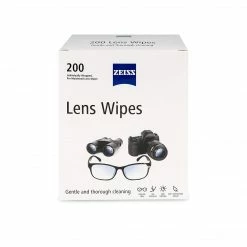 New ZEISS Lens Wipes - 200 Pre-Moistened Eyeglass Cleaning Wipes