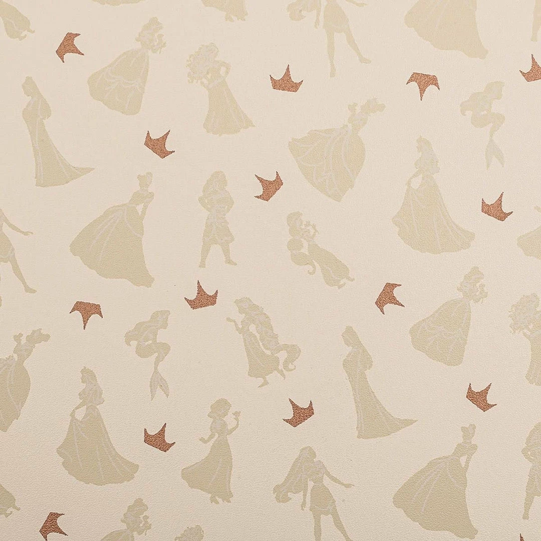 New LOUNGEFLY Disney Ultimate Princess Metal Crown Crossbody 6 New LOUNGEFLY Disney Ultimate Princess Metal Crown Crossbody