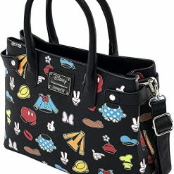 LOUNGEFLY X Disney Sensational 6 Outfits AOP Crossbody Bag New 11 LOUNGEFLY X Disney Sensational 6 Outfits AOP Crossbody Bag New