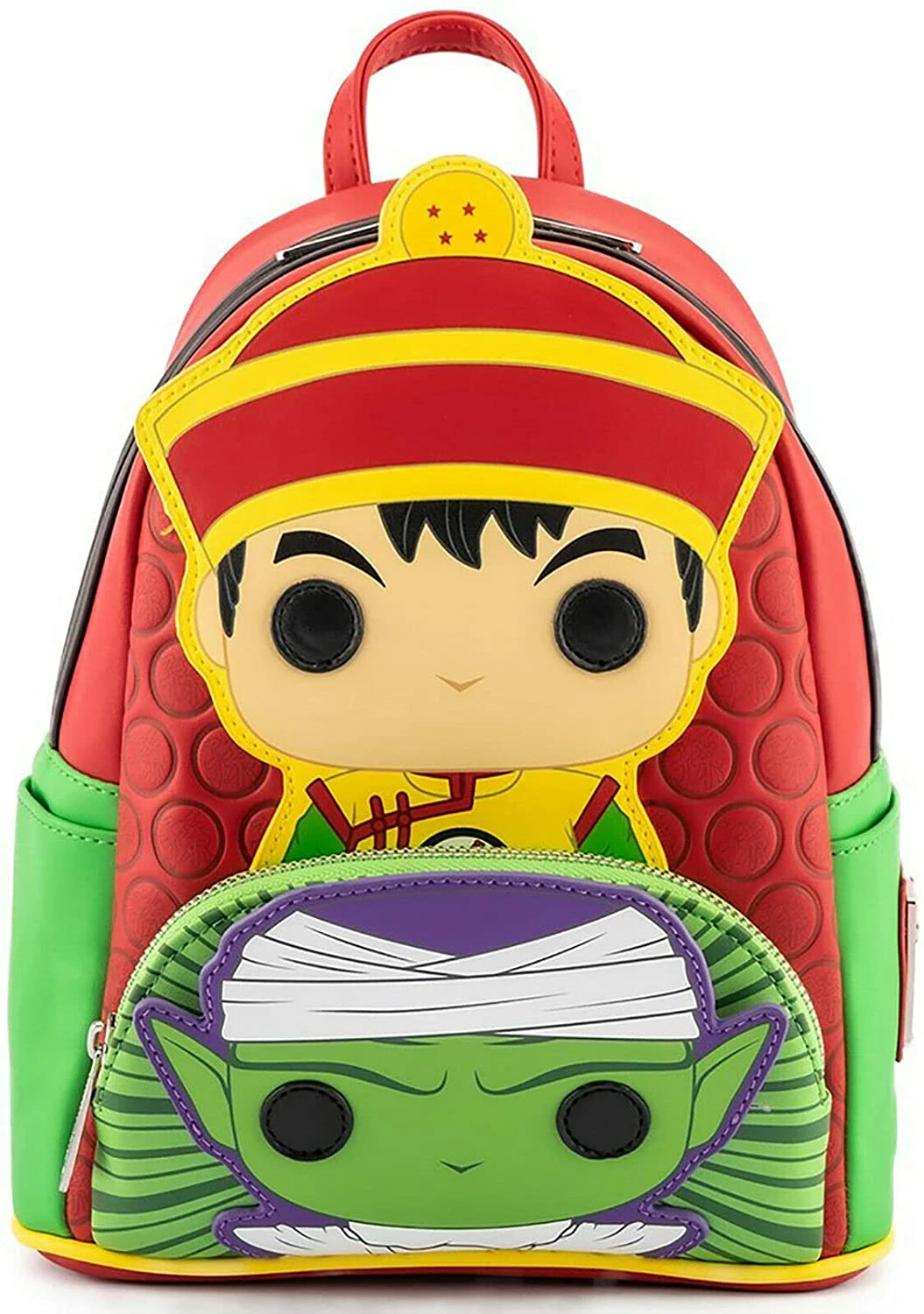 New LOUNGEFLY POP Dragon Ball Z Gohan Piccolo Womens Double Strap Shoulder Bag Purse 3 New LOUNGEFLY POP Dragon Ball Z Gohan Piccolo Womens Double Strap Shoulder Bag Purse
