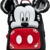 LOUNGEFLY Disney Mickey Mouse Balloon Womens Double Strap Shoulder Bag Purse