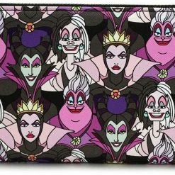 New LOUNGEFLY Disney Villains All Over Print Wallet
