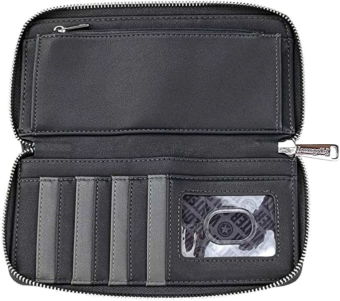 New LOUNGEFLY Marvel Winter Soldier Cosplay Zip-Around Wallet 5 New LOUNGEFLY Marvel Winter Soldier Cosplay Zip-Around Wallet