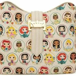New LOUNGEFLY Pop! - Disney Princess Circles - Crossbody Bag Purse Handbag 10 New LOUNGEFLY Pop! - Disney Princess Circles - Crossbody Bag Purse Handbag