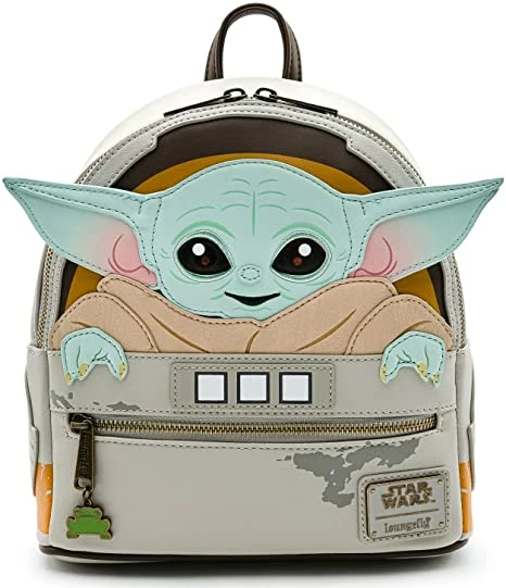 ShopHippo Loungefly Star Wars Baby Yoda The Mandalorian Double Strap Shoulder Bag Purse New 3 ShopHippo Loungefly Star Wars Baby Yoda The Mandalorian Double Strap Shoulder Bag Purse New