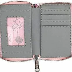 LOUNGEFLY Disney Cats Faux Leather Zip Around Wallet 8 LOUNGEFLY Disney Cats Faux Leather Zip Around Wallet