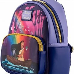 LOUNGEFLY Disney Pocohontas Just Around The River Bend Womens Double Strap Shoulder Bag Purse 13 LOUNGEFLY Disney Pocohontas Just Around The River Bend Womens Double Strap Shoulder Bag Purse